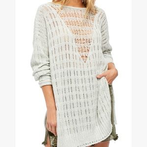 Free People Pretty in Pointelle Sweater
